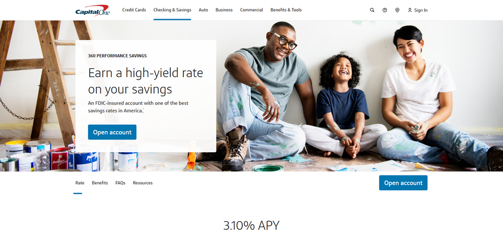 Capital One 360 Performance Saving