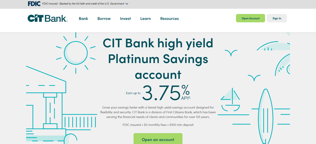 CIT Bank Platinum Savings Account