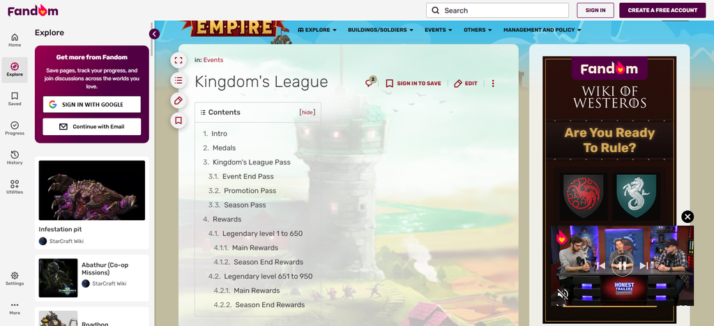 Kingdoms League