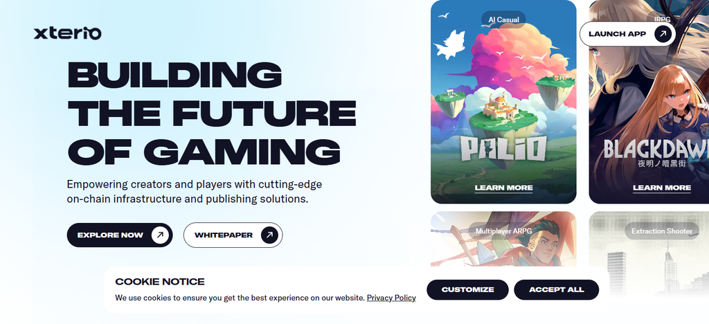 Xterio AI Gaming Ecosystem