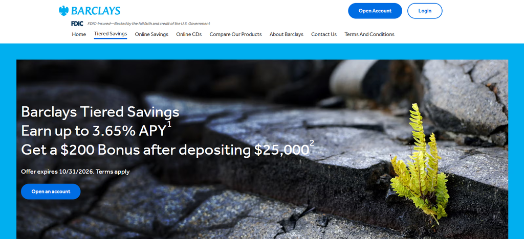 Barclays Tiered Savings